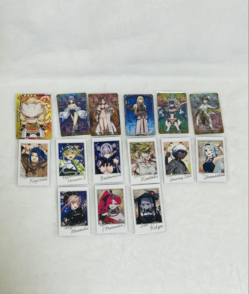 [USED] FGO Fate Wafer Dream Striker Illustration Portrait Card