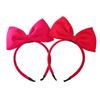 1PC Fabric Bow Large Head Hoop Hair Accessories Big Size For Girl Women Headband Bow Knot Bowknot Headwear