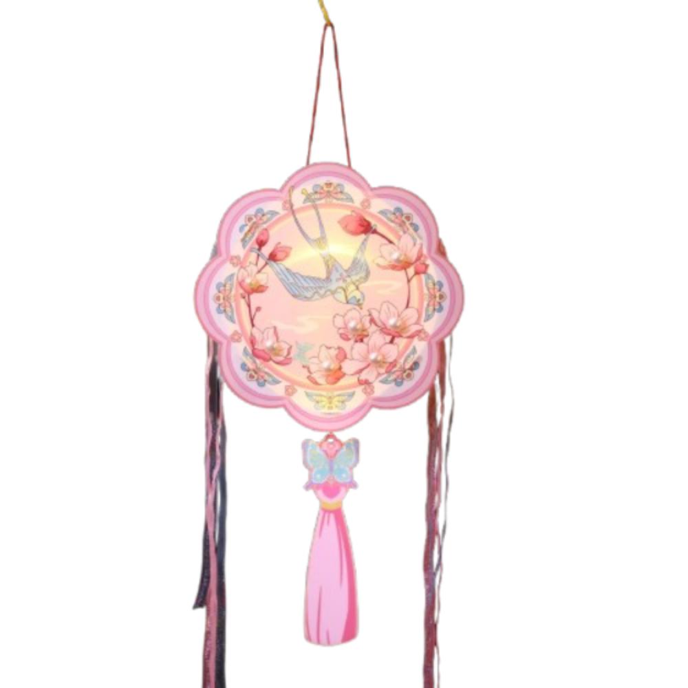 Traditional 2025 Snake Year Portable Lantern PVC Children Handheld Lantern  Mid-Autumn Festival