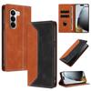 For OnePlus Nord CE6 Lite Case Magnetic Flip Case for OnePlus Nord CE 6 Lite Cover Fashion Color Block Leather Phone Cases Funda