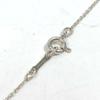 TIFFANY&Co. Initial V Paloma Picasso Accessory Pendant Top Necklace SV925 Silver