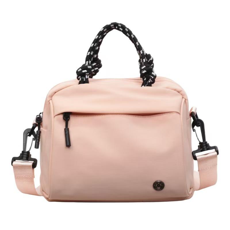

Japanese Style Women s Crossbody Tote Bag with Color Block Design Casual Commuter Shoulder Bag S