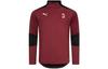 X AC Milan Soccer Jerseys Men's Dark Red Thickened Straight Fit 758205-08
