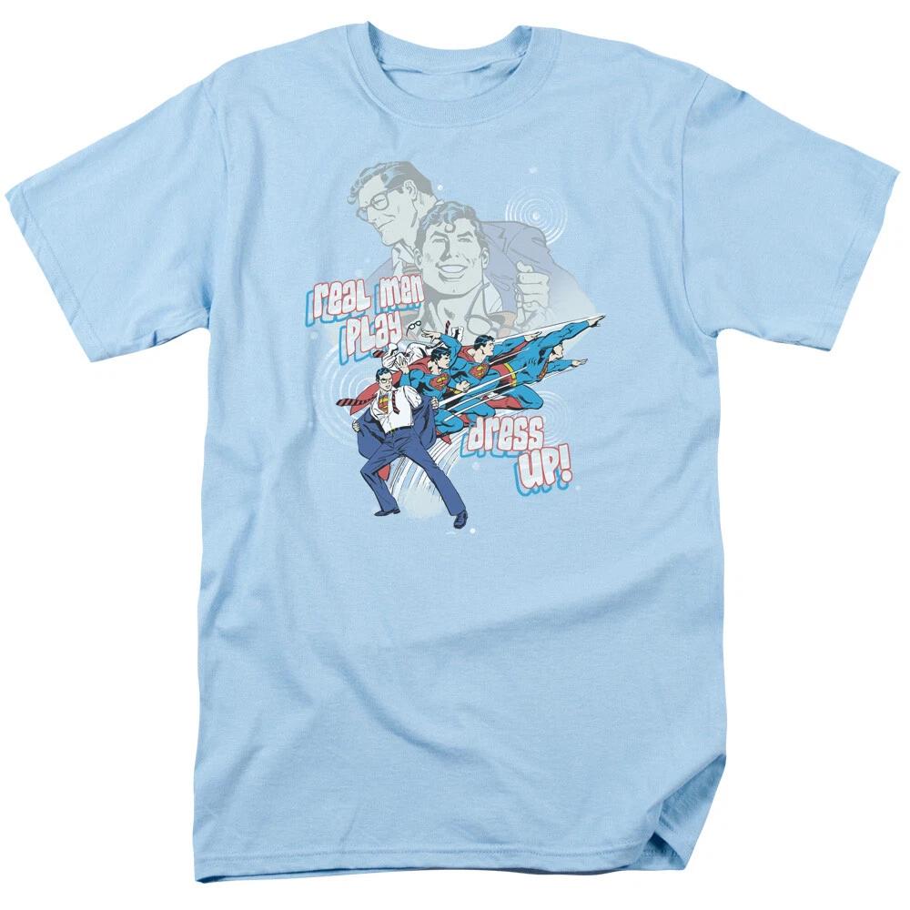 Superman  Real Men  T-Shirt - Adult, Child S