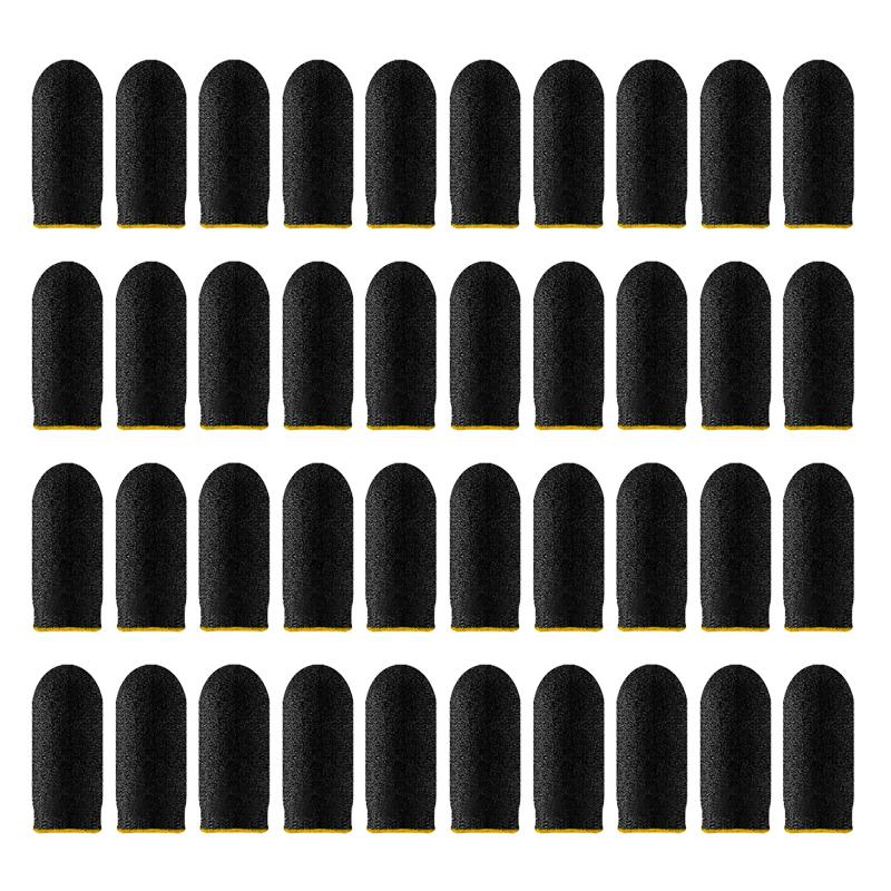 20/40pcs Mobile Game Fingertip Cover Sweatproof Anti-slip Touch Screen Finger Sleeve Breathable Gaming Fingertip Cover For Gamer 5
