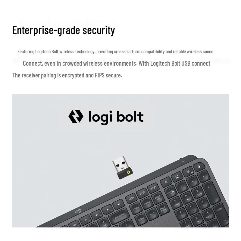 Logitech MX Keys High-Performance Wireless Keyboard