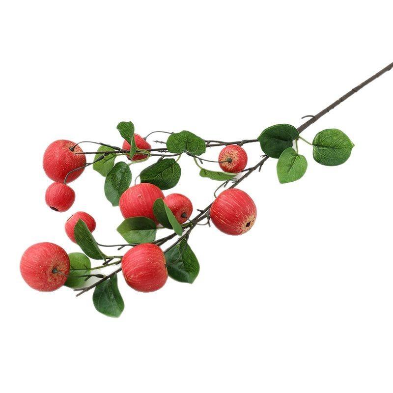 Simulation Fruit Apple Entrance Flower Arrangement Decoration For Home Decor