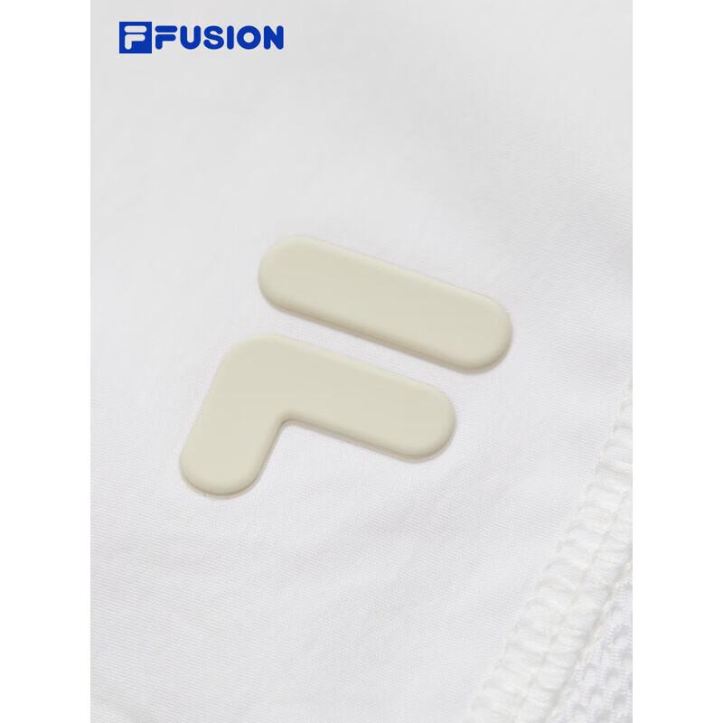 FILA FUSION Women's Slim-Fit Woven Short Sleeve Shirt