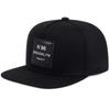 1pc Unisex Sports Baseball Cap for Men & Women With Alphabet Silicone Label Dad Hat - Stylish Flat Brim Snapback Trucker Cap