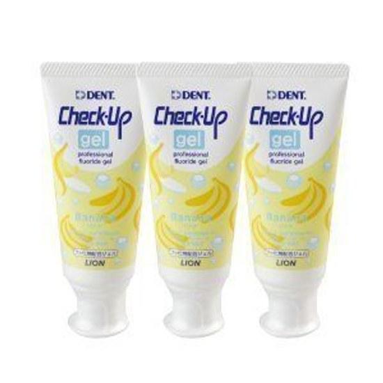 Lion Checkup Gel Banana Quasi-drug 60 grams (x 3)