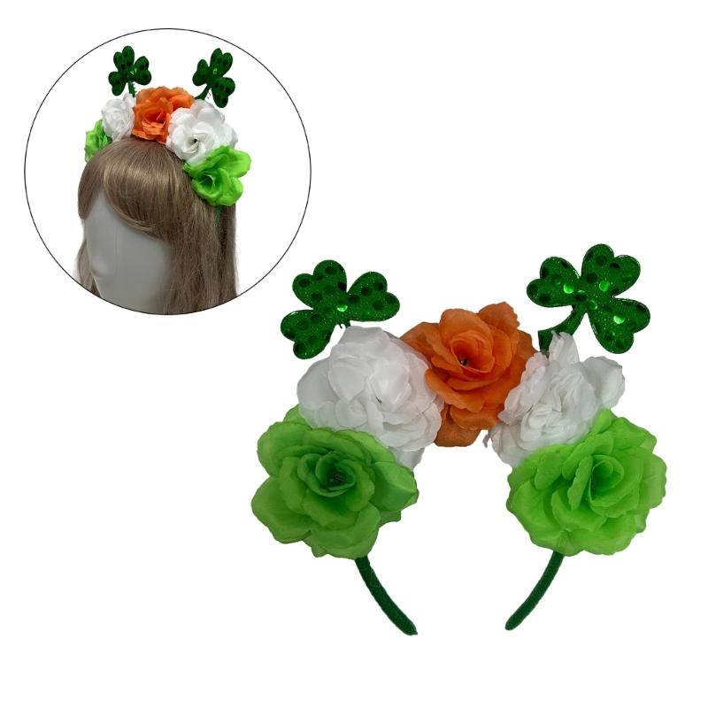 StPatrick Theme Headband Irish National Day Celebrations Party Head Accessories