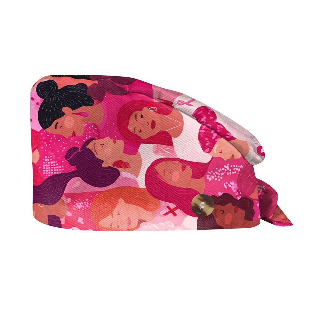 Fashion Printed Work Cap Casual Wash Hat Wrap Hat Cap