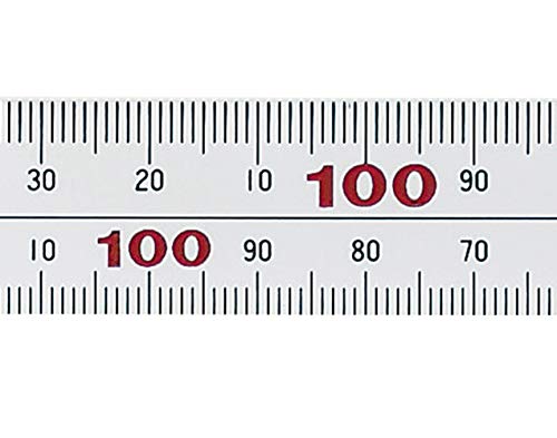 Shinwa Sokutei 11481 Thick Width 19.7 inches (50 cm), 8 Level Scale