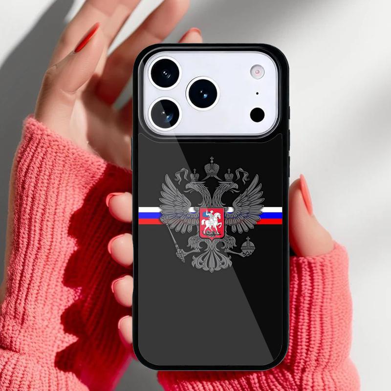 Russian Flag 1 Phone Case for iPhone 17 Air 16e 15 14 13 Pro Max Back Cover for 12 11 Pro Coque