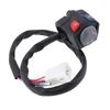 High Low Gear Control Switch Motorcycle Switch Headlight Switch Direct Replacement Feature Engine Shutdown Control
