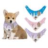 Pet Cat and Dog Plush Toys with Wet Wipes, Cute Cartoon Prints, Snap Fasteners, Universal Triangular Cloths
