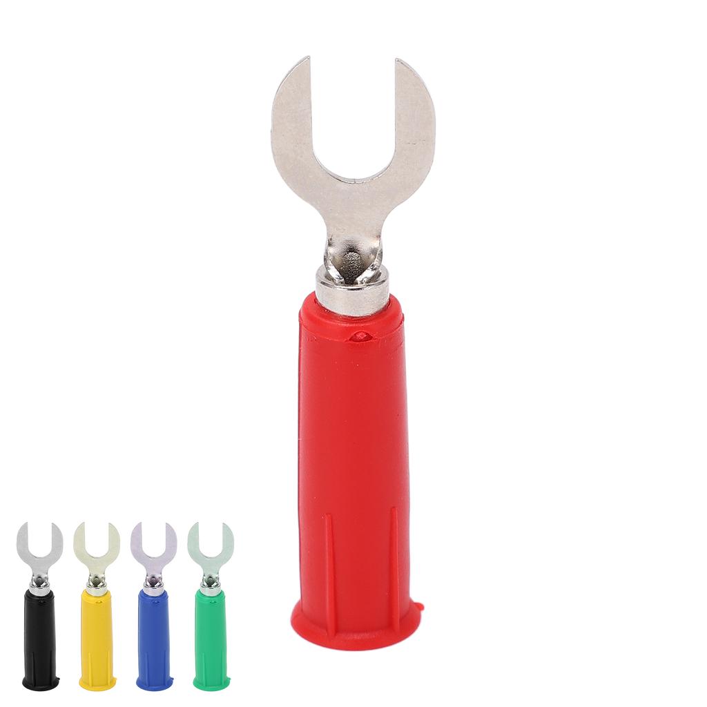 U Shape Banana Plug J.20019 Good Electrical Conductivity U Shape Plug Effective for Industrial Equipment for Welding Machiner