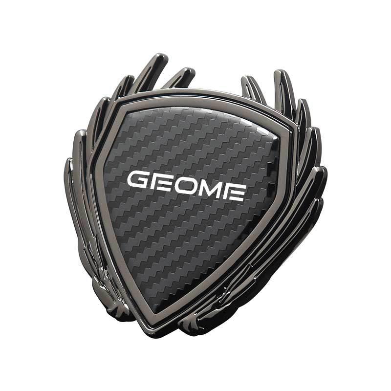 Geely Vision Dream Edition Metal Car Emblem Badge for Side, Trunk, and Window.