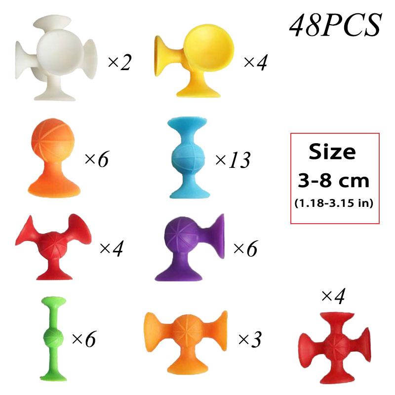 Soft Silicone Sucker Popular Dart Toy DIY Animal/Human Silicone Sucker Model Assembly Decompression Dart Throwing Games For Kids