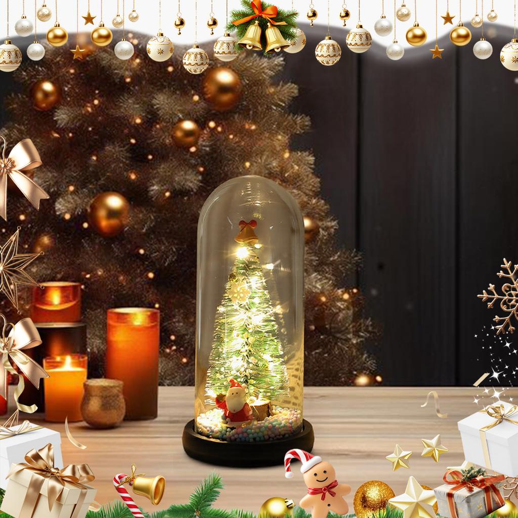 Christmas Home Luminous Ornaments Christmas Tree Message In A Bottle