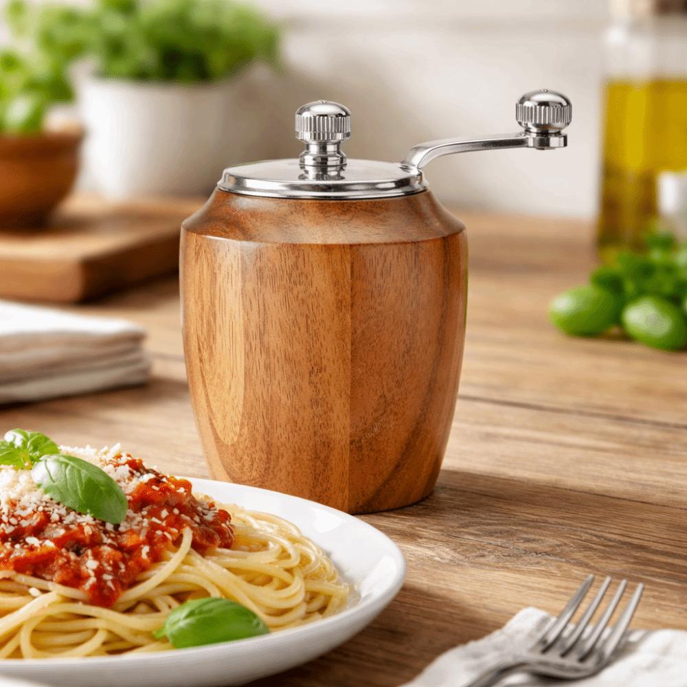 Manual Wooden Salt Pepper Grinder Adjustable Coarseness Pepper Grinding Bottle BBQ Salt Mill  Steak