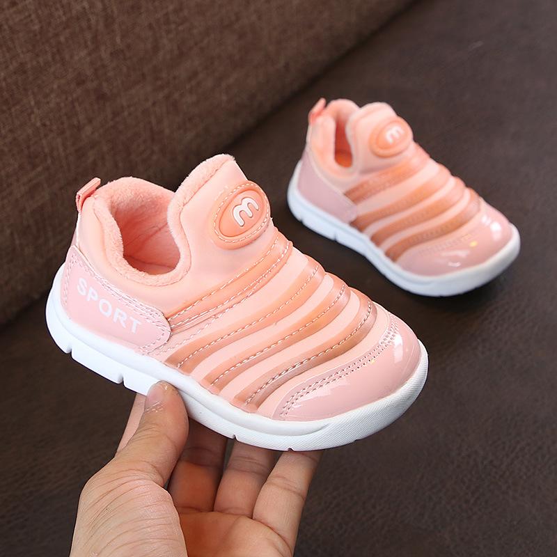 Spring, Autumn and Summer Children's Caterpillar Classmates Girl Baby Toddler Shoes Single Shoes Boys Sneakers Breathable Soft Sole