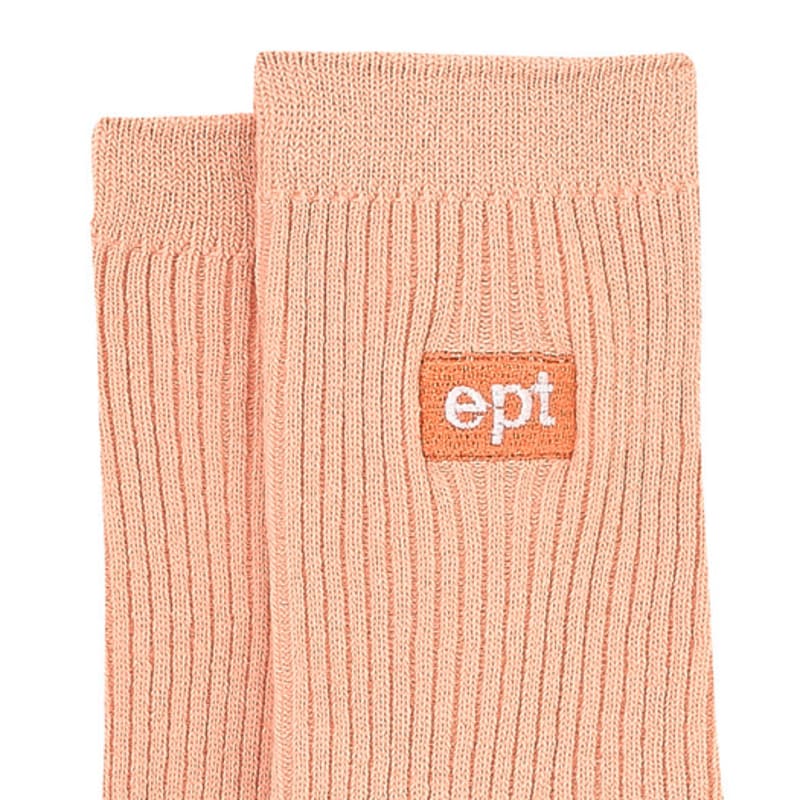 EPT BOX LOGO SOCKS (CORAL)