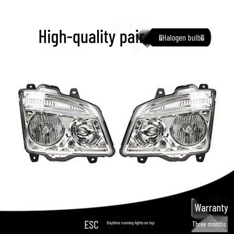 Jiefang JH6 Headlight Assembly for Heavy-Duty Truck: Qingdao Modified LED Accessories for New Model Front