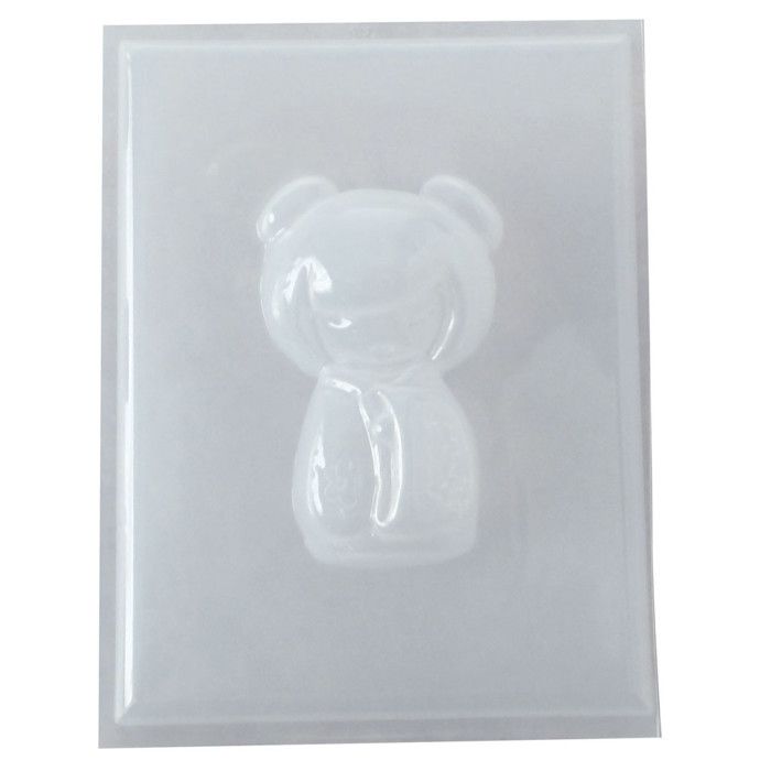 Moule thermoformé Kokeshi chignon