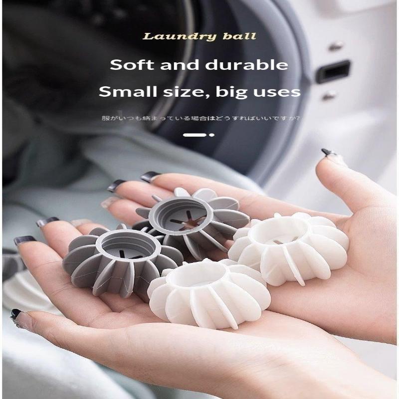 10/20Pcs Laundry Ball Reusable Silicone Clothes Hair Cleaning Tools Pet Hair Remover Washing Machine Cat Hair Catcher Laundry