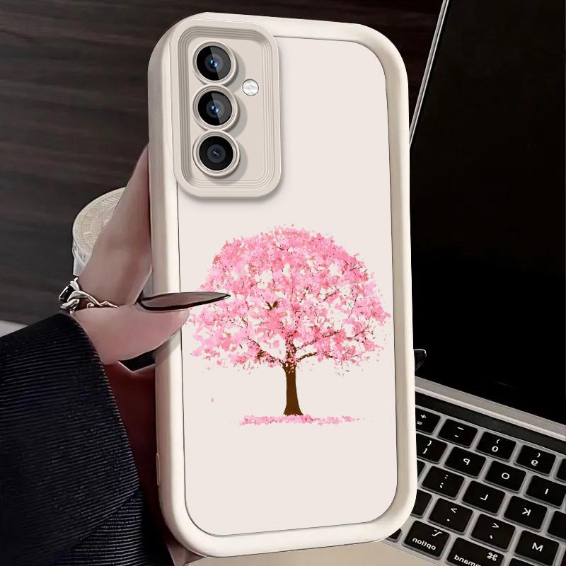 Cherry Blossoms Case for Samsung Galaxy A53 A50 A50S A36 5G A35 A34 A33 A32 A30 A26 A24 A23 A22 A20 A16 A15 A14 A13 A12 4G Cover
