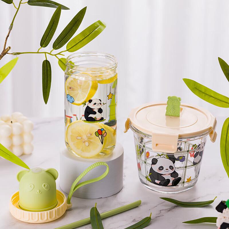 Shanchongshan High Borosilicate Glass Fresh-Keeping Bowl & Cup Set