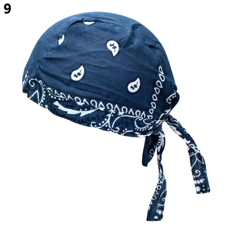 Atmungsaktiver Kühlender Reithut Piratenkappe Schnelltrocknende Kappe Radkappen Fahrrad Kopftuch Radsport Bandana Helm Liner