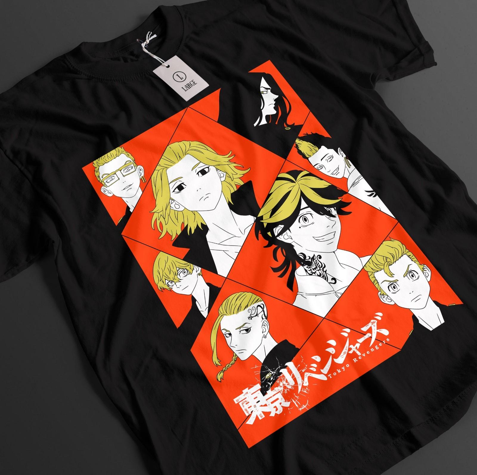 

Tokyo Revengers Shirt Manjiro Sano Tshirt Mikey Tee Draken T-Shirt Mens Womens Tees Top Takemichi Top 2XL