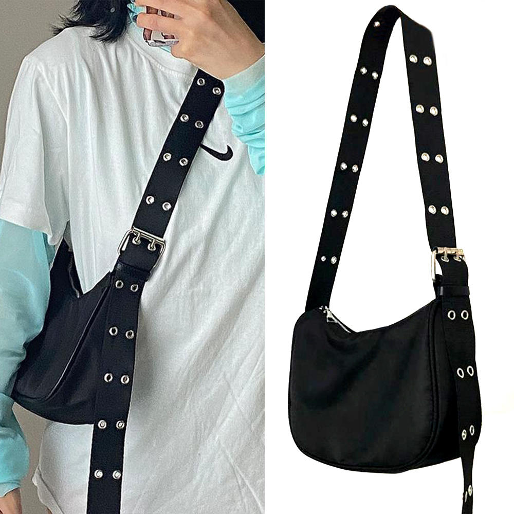 Instagram College Student Crossbody Bag Class Leisure Backpack Single Shoulder Bag Japanese Bag Female Retro Postman Bag Male