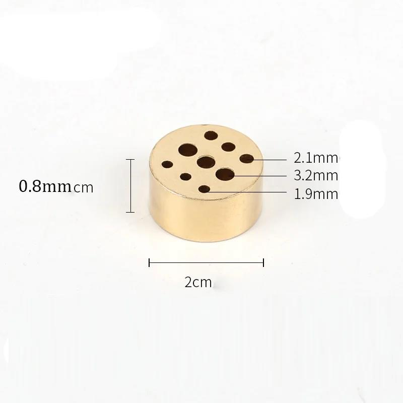 F New 1PC Portable Incense Burner Multi Purpose Water Drop Shape Brass Incense Holder Home Office Teahouse Zen Buddhist Supplies 7