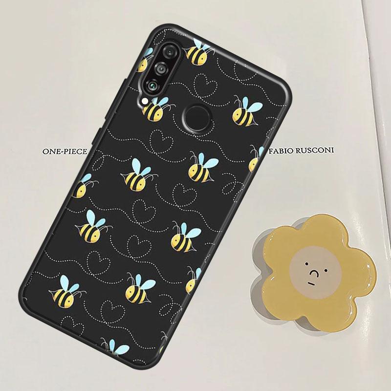

Bumble Bee Honeycomb Honey For Huawei Nova 11 9 10 SE Y60 Y70 Y90 Y61 Y91 Nova 3i 7i 8i 11i P20 P40 Lite P30 Pro Case Huawei P30 Pro