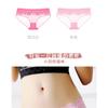 Perspective Mesh Ultra-thin Panties Women's Sexy Lace Temptation Low Waist Seamless Hot Women's Briefs