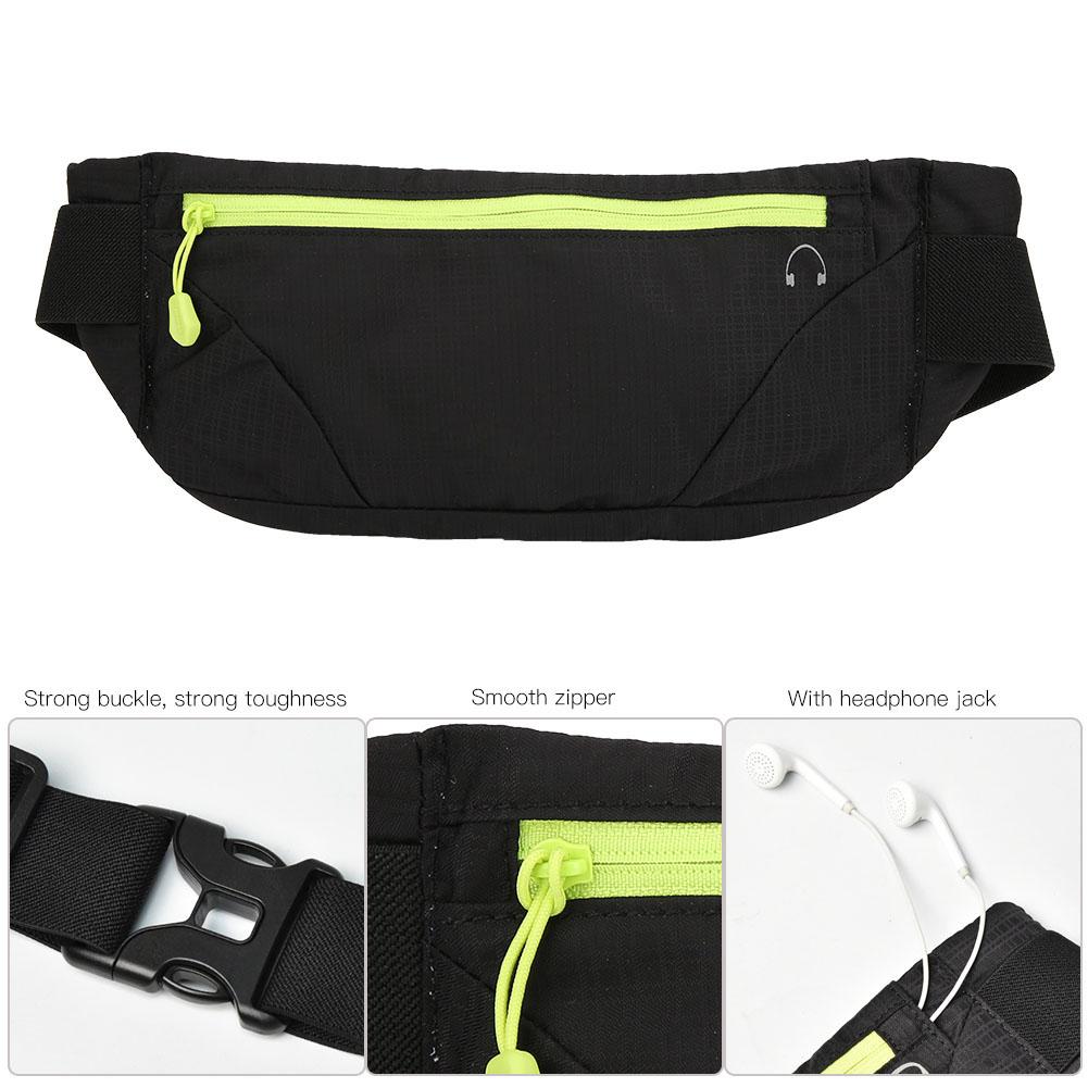 Sports Running Unisex Waist Bag Fitness Ultrathin Waistband Multifunction Waterproof PackSports Waist Bag