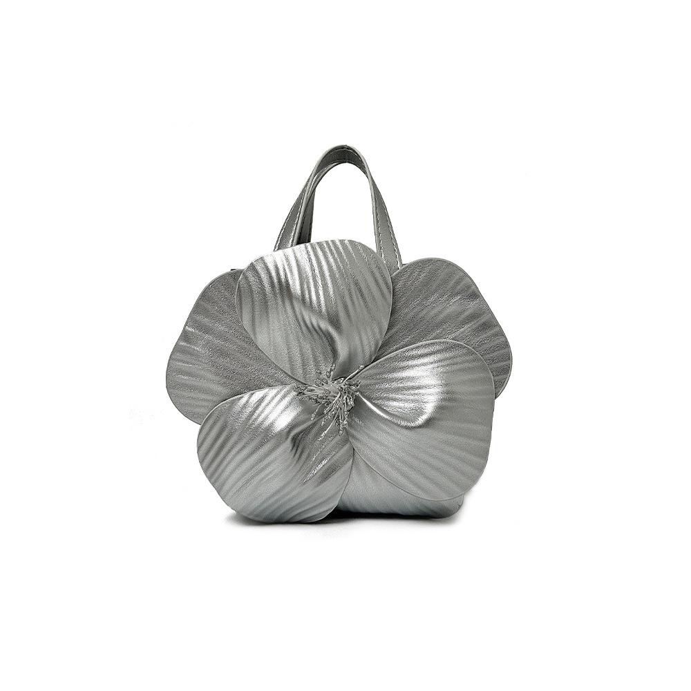 Spring Collection: French Petal Flower Tote & Crossbody Chain Bag for Women