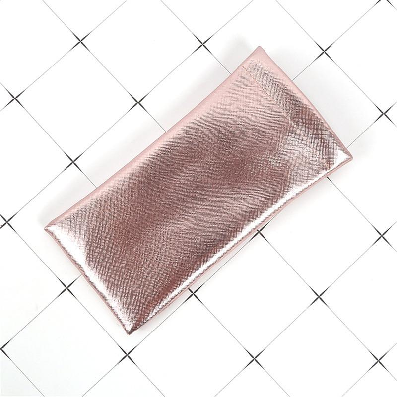 PVC Leather Sunglasses Letters Travel Portable Hanging Glasses Pouch Personalized Fashion Cosmetic Bags Glasses accessories