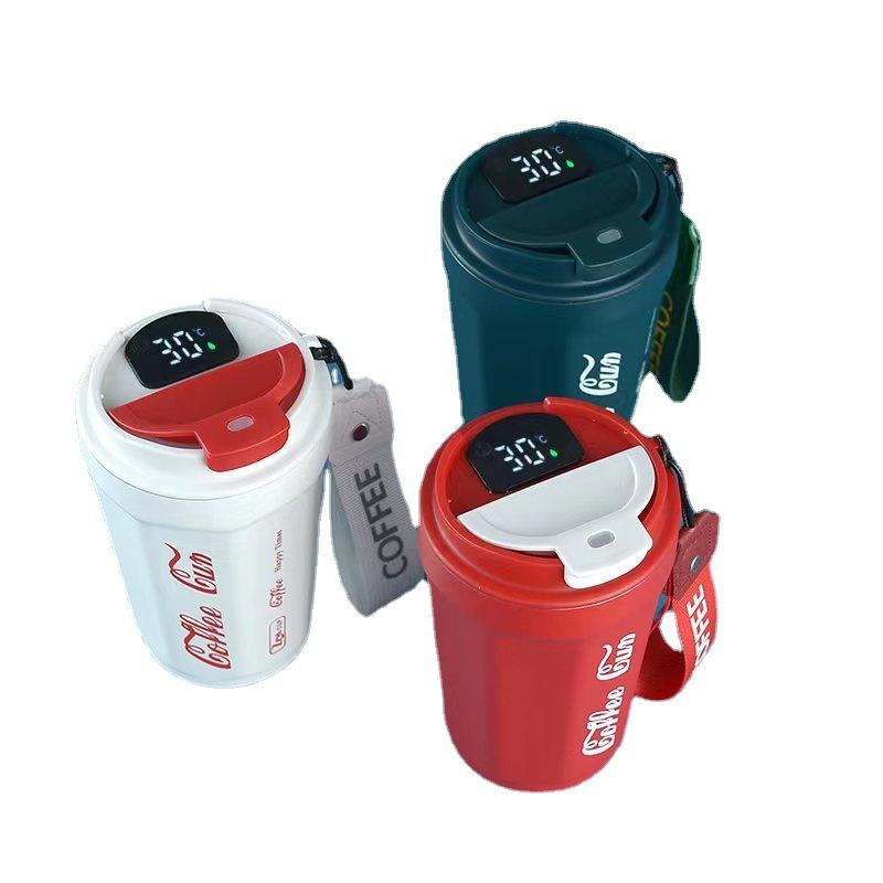 400ml Hrnek na kávu z nerezové oceli 304 Jednoduchý ležérní hrnek pro páry Vysoká estetická hodnota Vakuově izolovaný hrnek Dárek Láhev na vodu