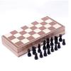 Folding Wooden International Chess Set Pieces Set Board Game Funny Game Chessmen Collection Portable Board Game