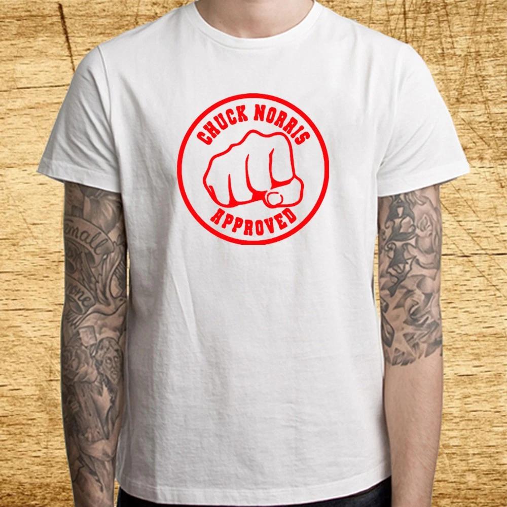 Chuck Norris Approved Punch Inspired White Size S-5XL L
