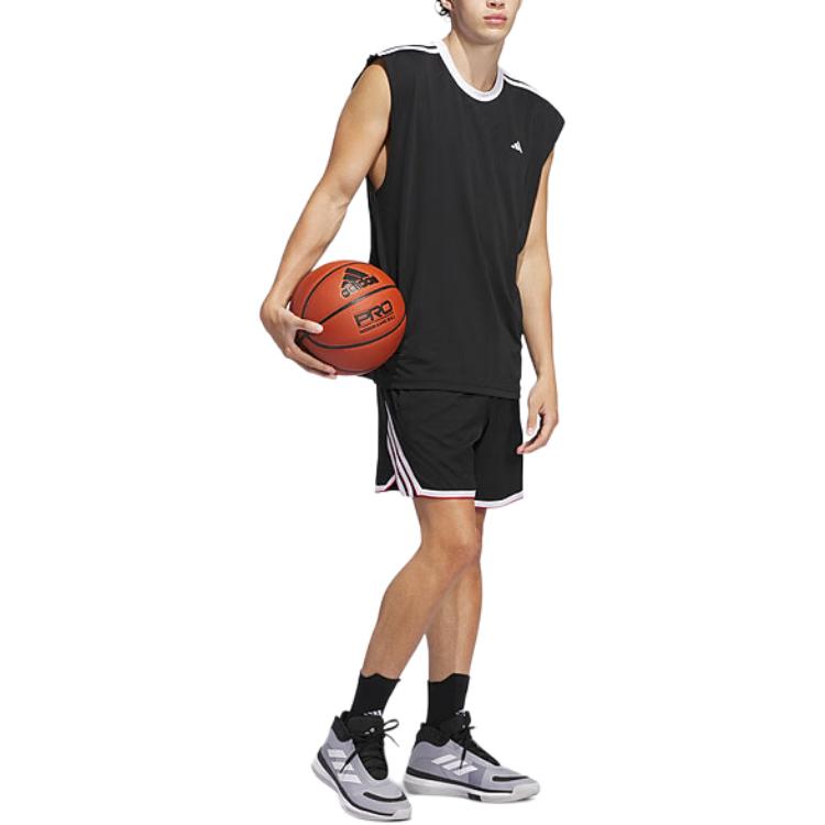 Adidas Elastic Comfortable Casual Shorts Men Shorts Black JJ1888