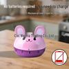 Magnetic Mechanical Kitchen Timer, Battery-Free Rotary Design, Cute for Baking, In Stock