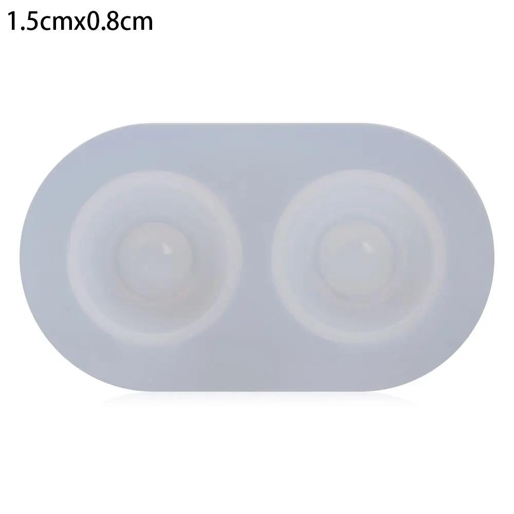 DIY Resin Crystal Craft Tools Silicone Casting Mould Half Round Eyeballs  Accessories 's Eyes Mold