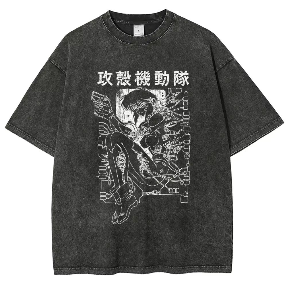Helluva Boss Stolas Goetia Vintage Washed Cotton Unisex 2026 Summer Loose Street Style Anime Short Sleeve Loose Streetwear Pop Rock Concert T-Shirt