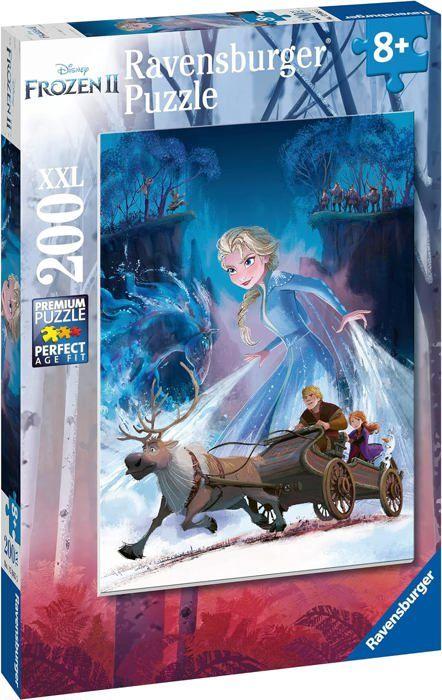 Puzzle La Reine des Neiges 2 - Ravensburger - 200 pièces XXL - Forêt mystérieuse - Enfant 8 ans et plus