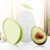 2 Piece Easy To Clean Sealed Avocado Preservation Box Space Saving Removable Avocado Keeper Plastic Avocado Saver Lunch